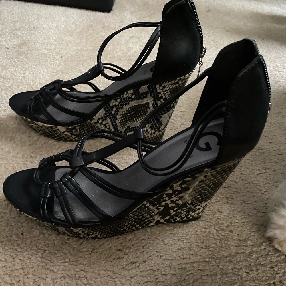 Guess wedges black/multi